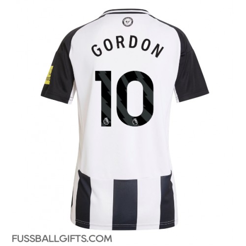 Newcastle United Anthony Gordon #10 Fußballbekleidung Heimtrikot Damen 2024-25 Kurzarm